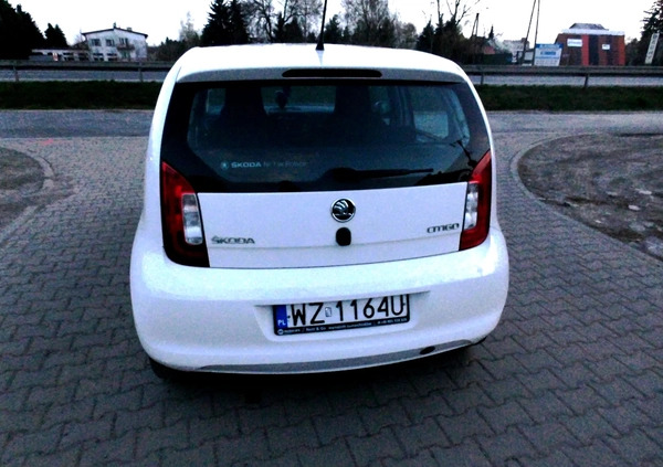 Skoda Citigo cena 23300 przebieg: 204500, rok produkcji 2017 z Przysucha małe 29